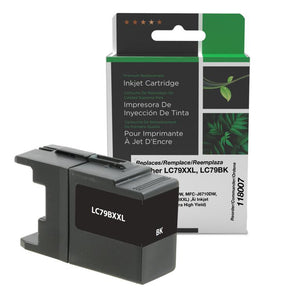 Extra High Yield Black Ink Cartridge for Brother LC79XXL