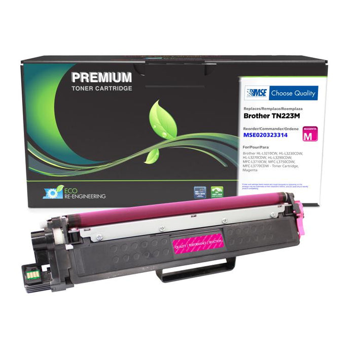 MSE Remanufactured Magenta Toner Cartridge for Brother TN223