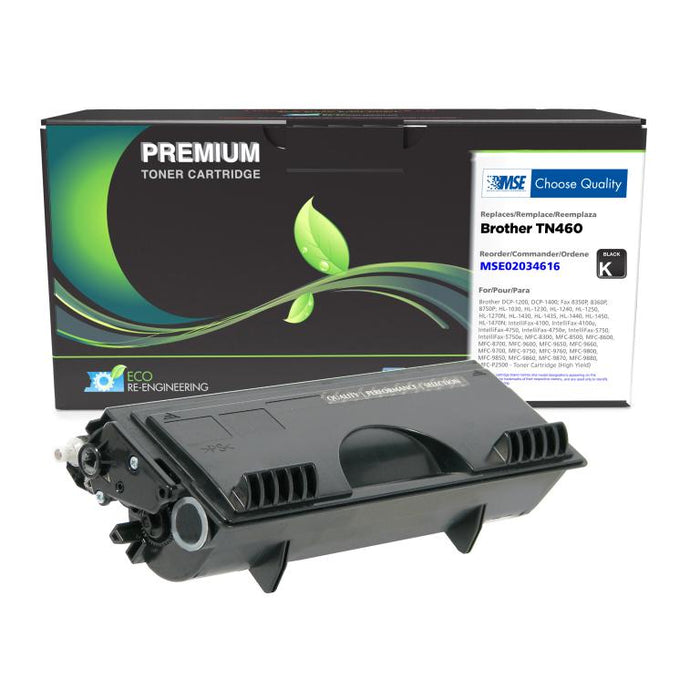MSE Remanufactured High Yield Toner Cartridge for Brother TN460