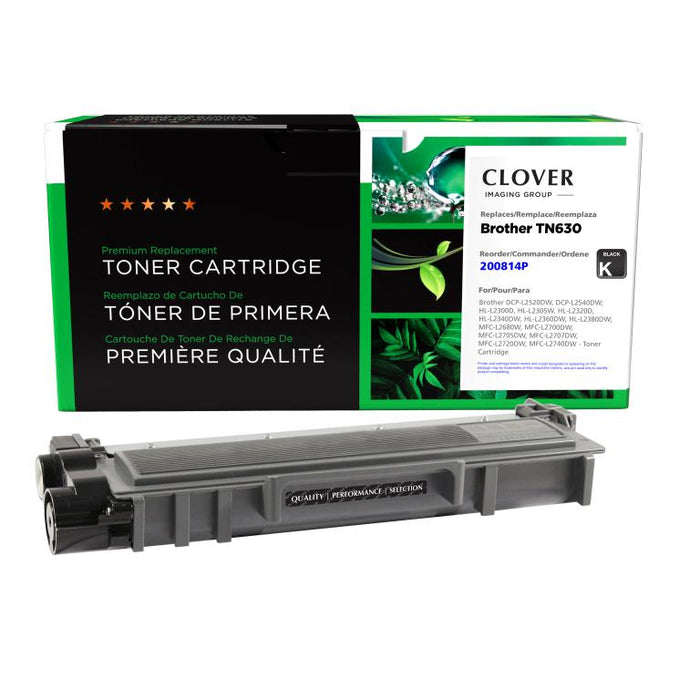 Clover Imaging Remanufactured Toner Cartridge for Brother TN630