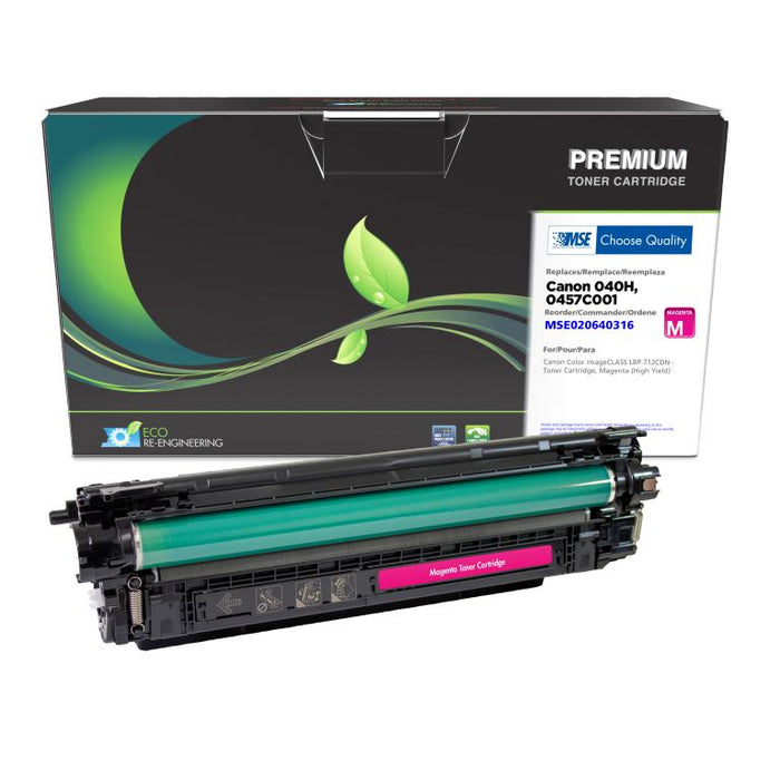 MSE Remanufactured High Yield Magenta Toner Cartridge for Canon 040H (0457C001)