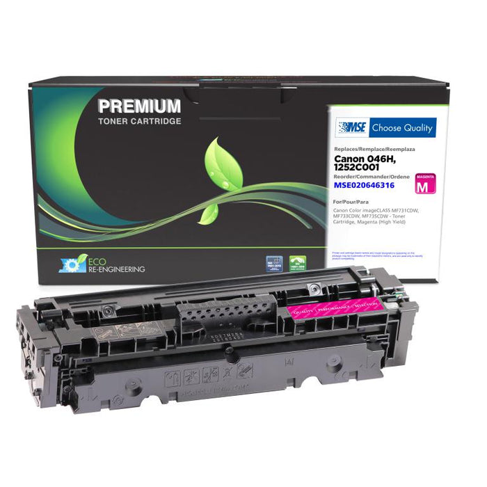 MSE Remanufactured High Yield Magenta Toner Cartridge for Canon 046H (1252C001)