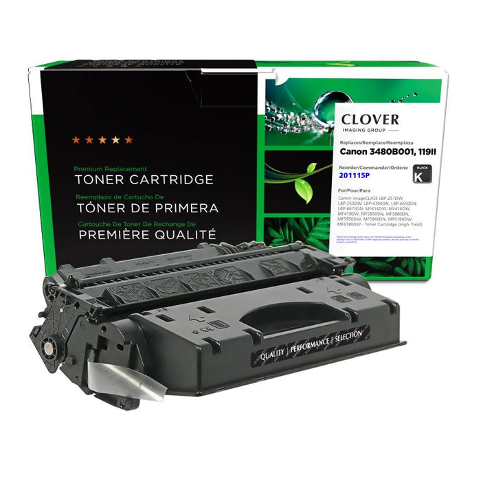 Clover Imaging Remanufactured Toner Cartridge for Canon 119II (3480B001)