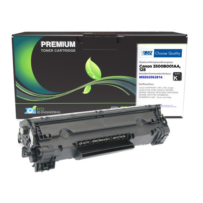MSE Remanufactured Toner Cartridge for Canon 128 (3500B001AA)