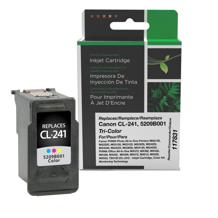 Clover Imaging Remanufactured Color Ink Cartridge for Canon CL-241 (5209B001)
