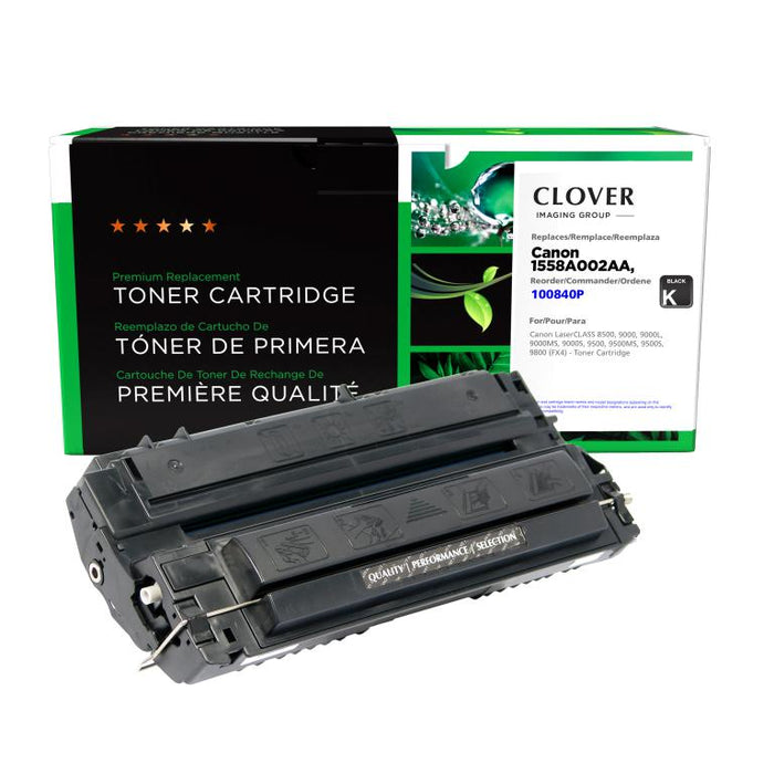 Clover Imaging Remanufactured Toner Cartridge for Canon FX4 (1558A002AA)