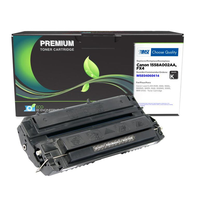 MSE Remanufactured Toner Cartridge for Canon FX4 (1558A002AA)
