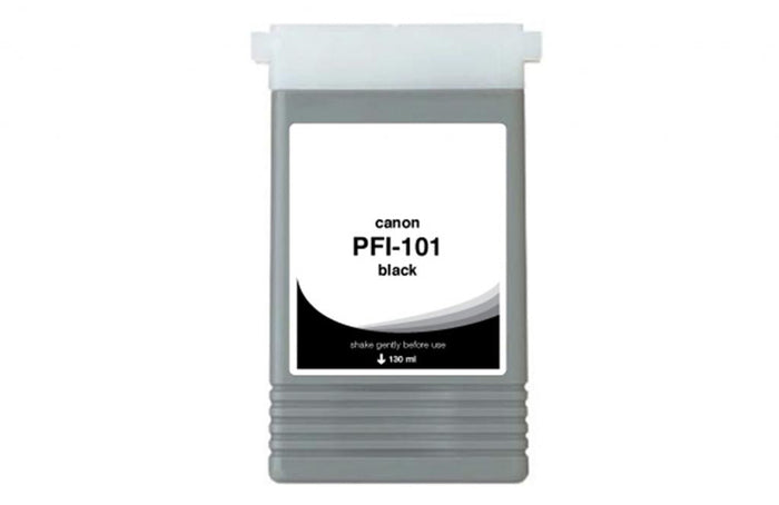 WF Non-OEM New Black Wide Format Ink Cartridge for Canon PFI-101 (0883B001AA)