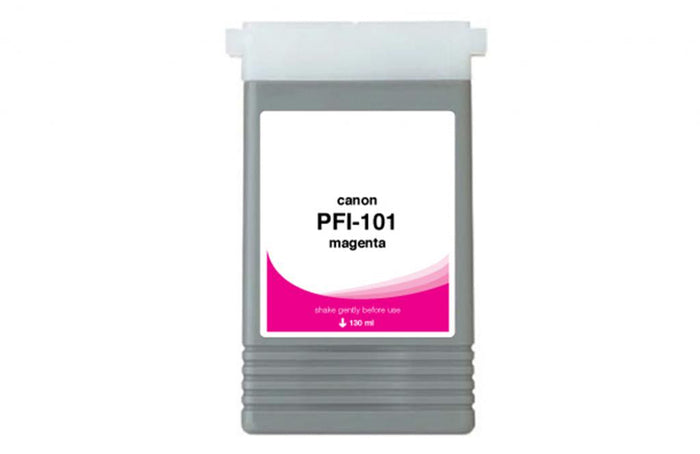 WF Non-OEM New Magenta Wide Format Ink Cartridge for Canon PFI-101 (0885B001AA)