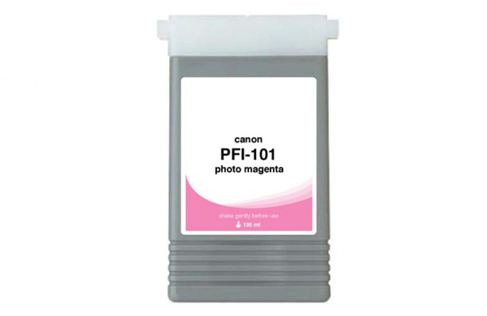 WF Non-OEM New Photo Magenta Wide Format Ink Cartridge for Canon PFI-101 (0888B001AA)