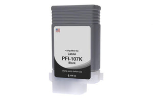 Black Wide Format Ink Cartridge for Canon PFI-107 (6705B001AA)