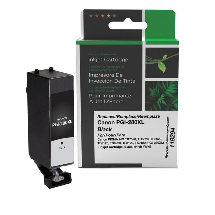 Clover Imaging Remanufactured High Yield Black Ink Cartridge for Canon PGI-280XL