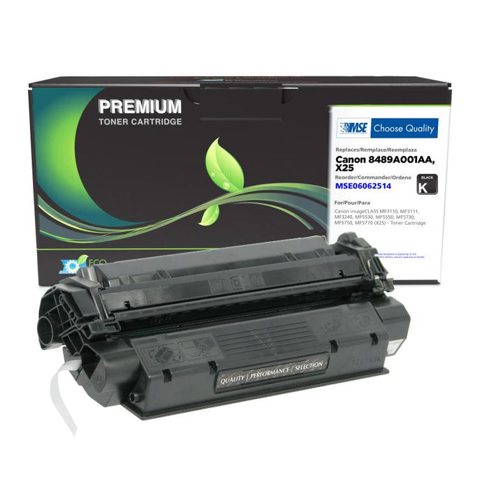 MSE Remanufactured Toner Cartridge for Canon X25 (8489A001AA)