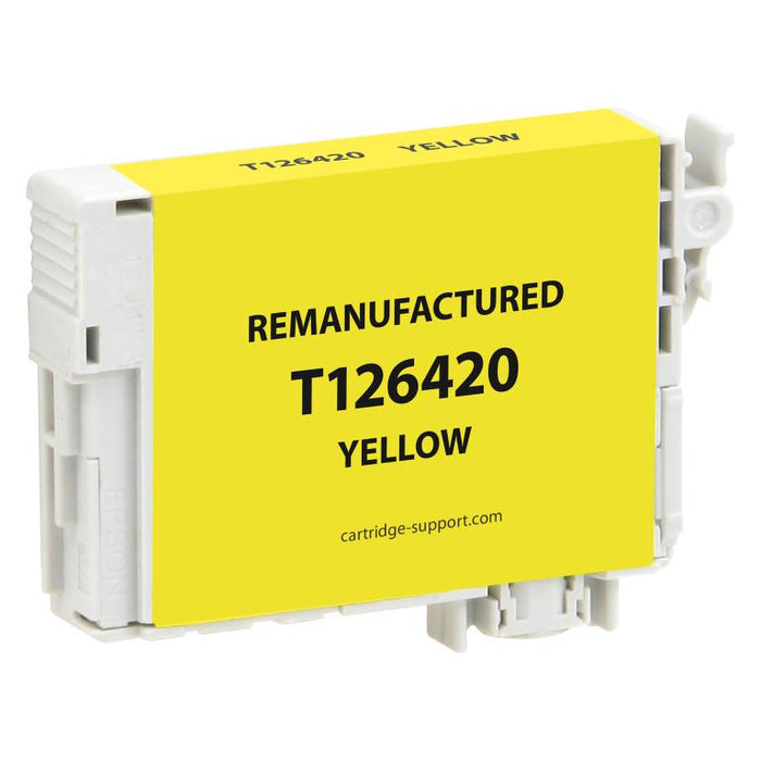 EPC Remanufactured High Capacity Yellow Ink Cartridge for Epson T126420