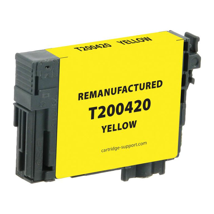 EPC Remanufactured Yellow Ink Cartridge for Epson T200420