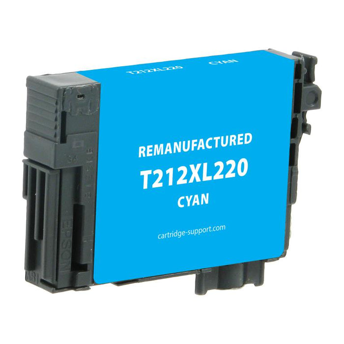 EPC Remanufactured High Capacity Cyan Ink Cartridge for Epson T212XL220