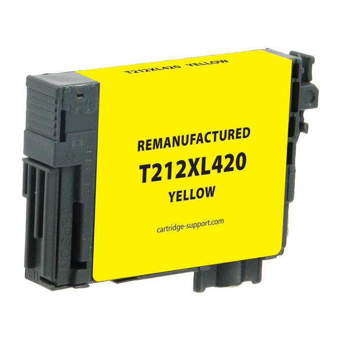 EPC Remanufactured High Capacity Yellow Ink Cartridge for Epson T212XL420