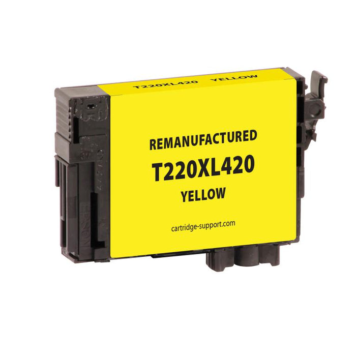 EPC Remanufactured High Capacity Yellow Ink Cartridge for Epson T220XL420