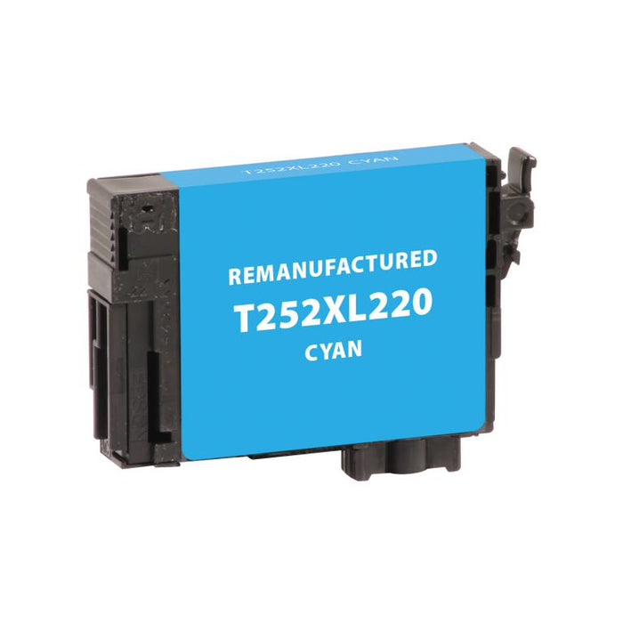 EPC Remanufactured High Yield Cyan Ink Cartridge for Epson T252XL220