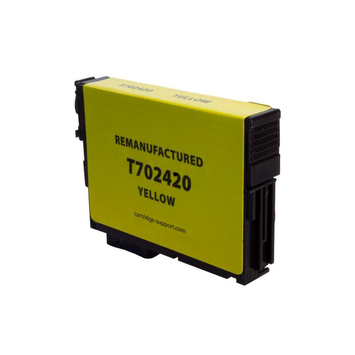 EPC Remanufactured Yellow Ink Cartridge for Epson T702420
