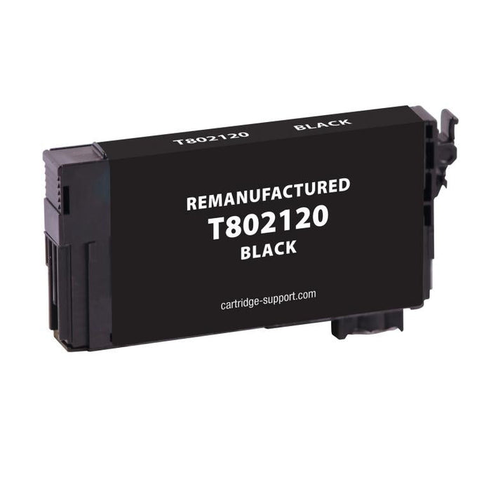EPC Remanufactured Black Ink Cartridge for Epson T802120