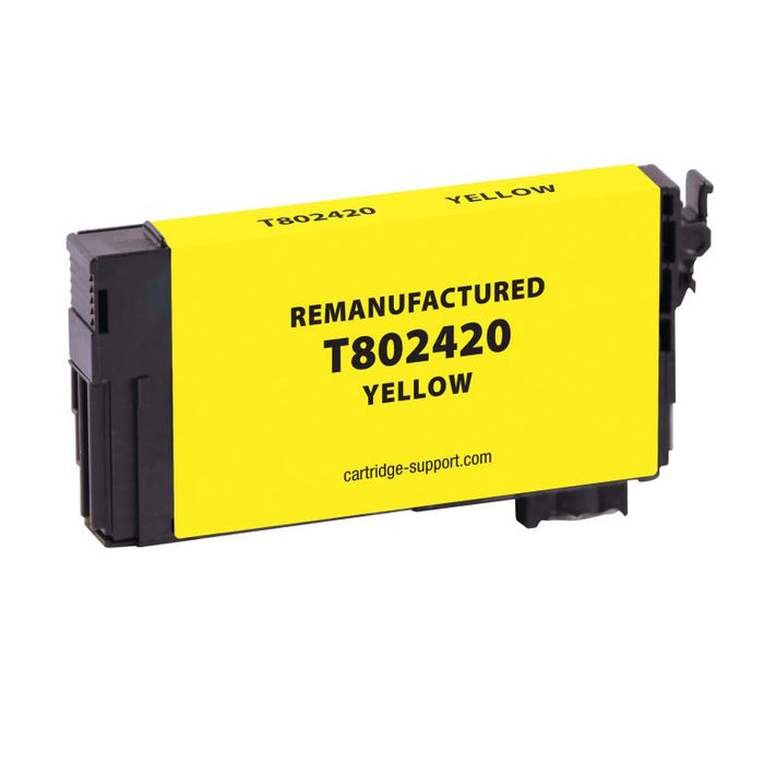 EPC Remanufactured Yellow Ink Cartridge for Epson T802420