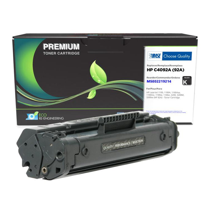 MSE Remanufactured Toner Cartridge for HP 92A (C4092A)