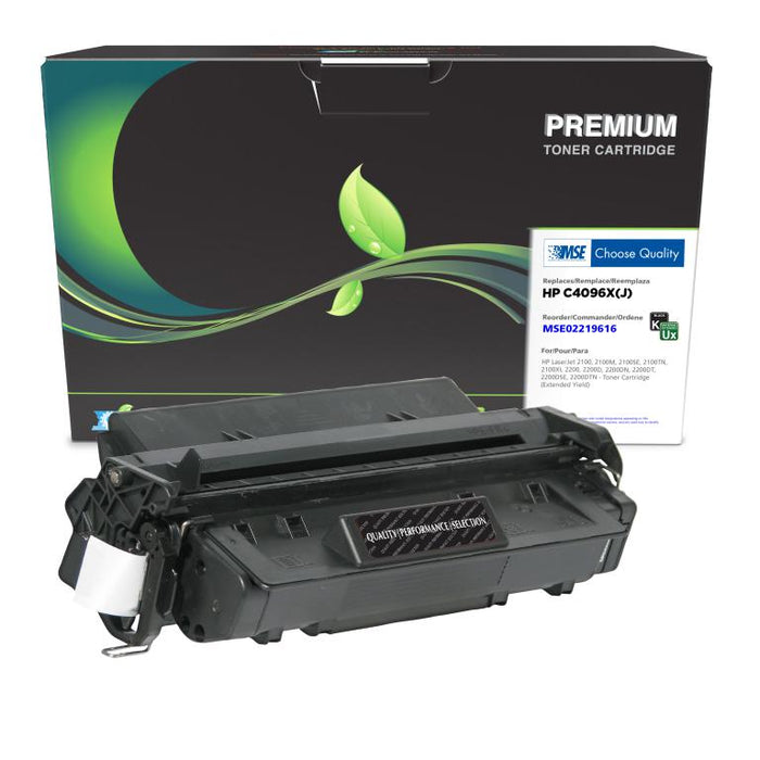 MSE Remanufactured Extended Yield Toner Cartridge for HP C4096A