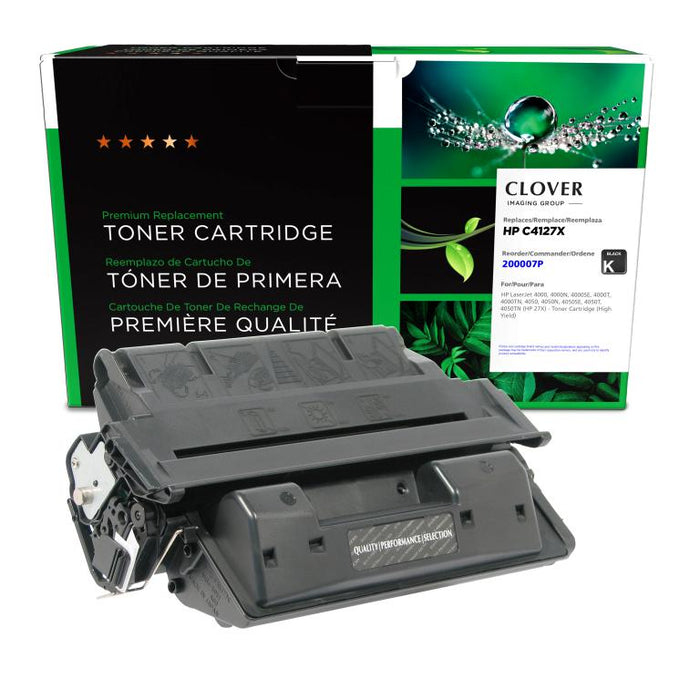 Clover Imaging Remanufactured High Yield Toner Cartridge for HP 27X (C4127X)