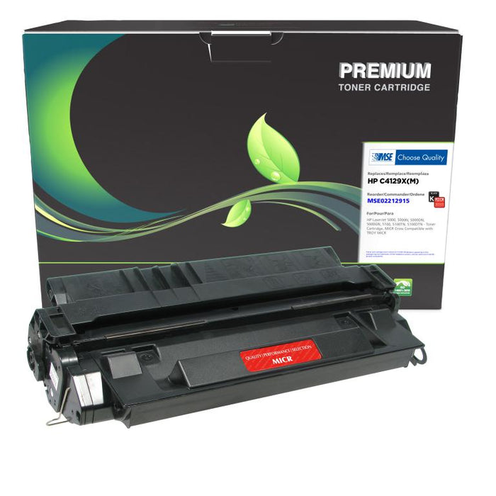 MSE Remanufactured MICR Toner Cartridge for HP C4129X