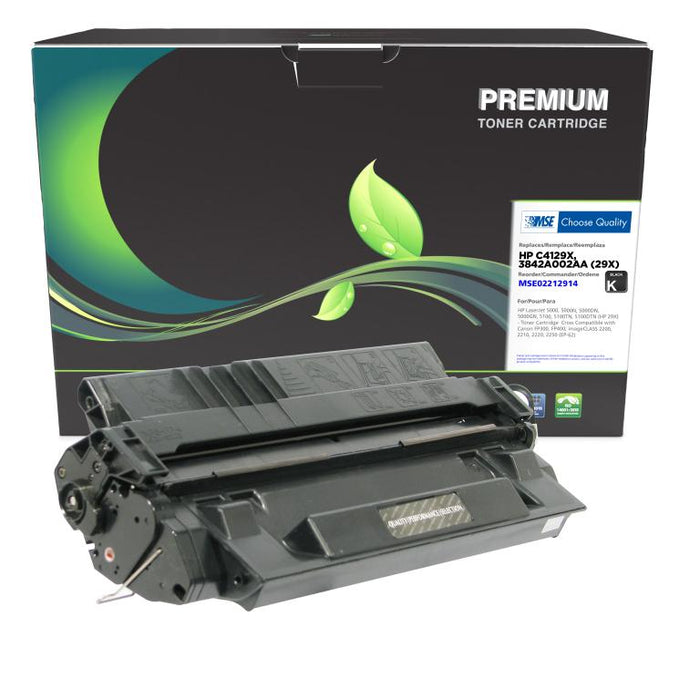 MSE Remanufactured Universal Toner Cartridge for HP 29X (C4129X)