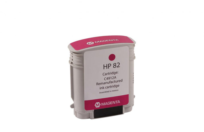 WF Remanufactured High Yield Magenta Wide Format Ink Cartridge for HP 82 (C4912A)