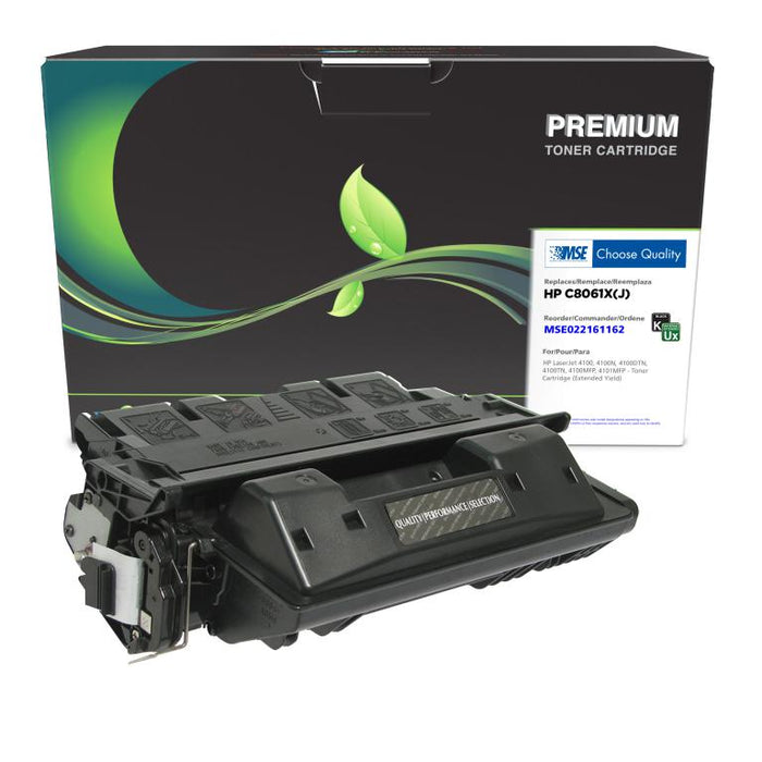 MSE Remanufactured Extended Yield Toner Cartridge for HP C8061X