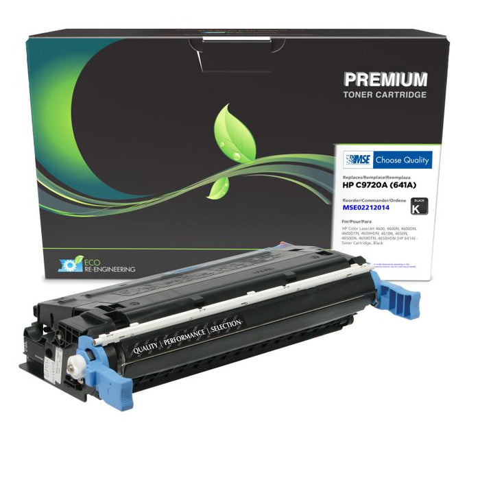 MSE Remanufactured Black Toner Cartridge for HP 641A (C9720A)