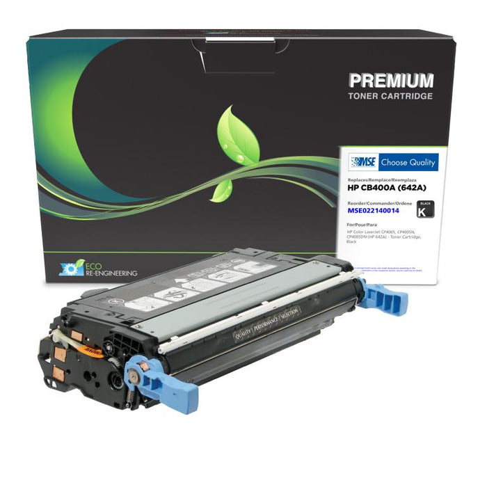 MSE Remanufactured Black Toner Cartridge for HP 642A (CB400A)