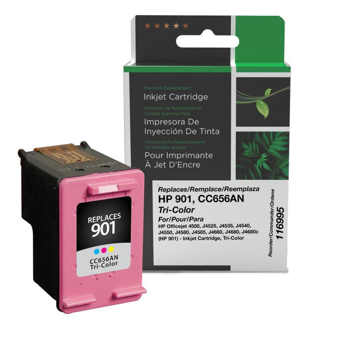 Clover Imaging Remanufactured Tri-Color Ink Cartridge for HP 901 (CC656AN)