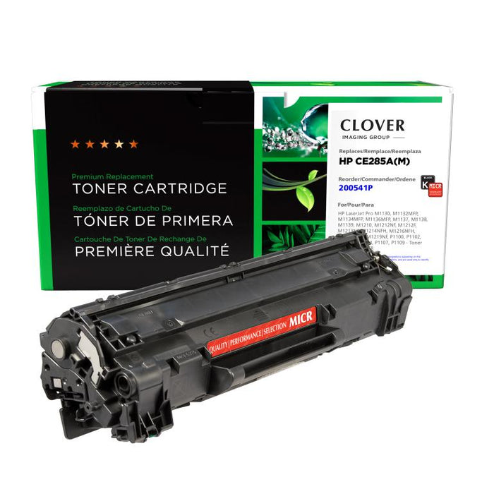 Clover Imaging Remanufactured MICR Toner Cartridge for HP CE285A