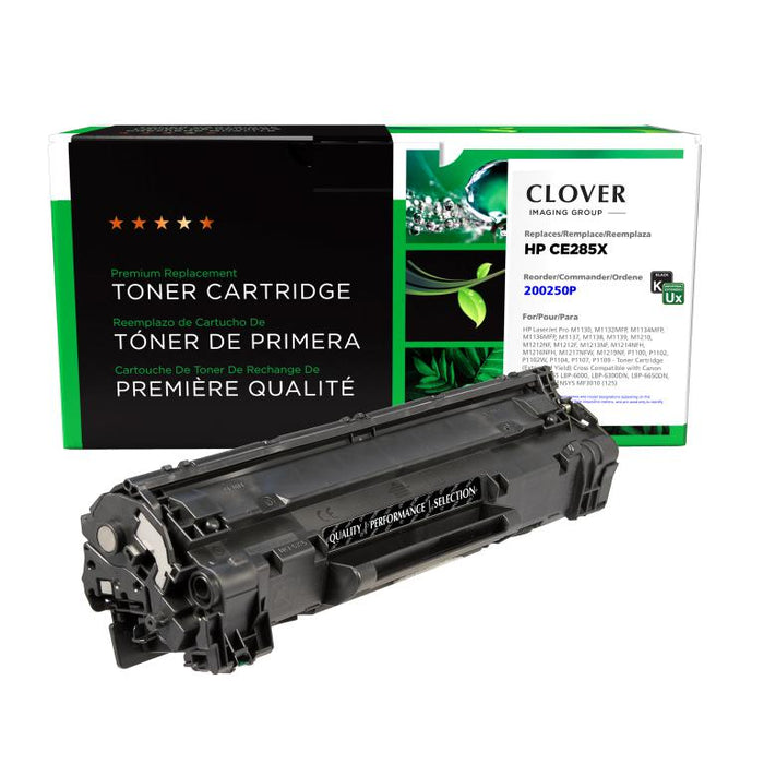 Clover Imaging Remanufactured Extended Yield Toner Cartridge for HP CE285A