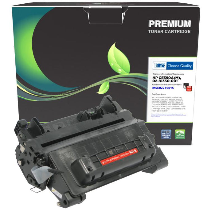 MSE Remanufactured MICR Toner Cartridge for HP CE390A, TROY 02-81350-001