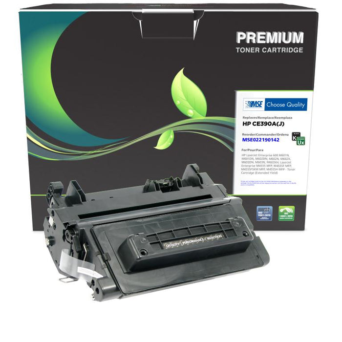 MSE Remanufactured Extended Yield Toner Cartridge for HP CE390A