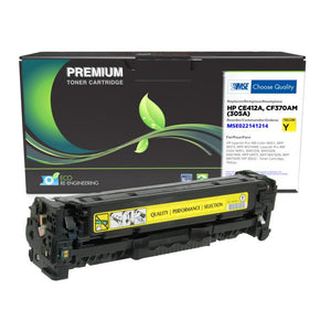 Yellow Toner Cartridge for HP 305A (CE412A)
