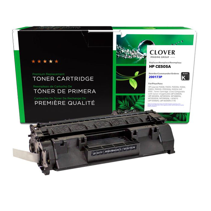 Clover Imaging Remanufactured Toner Cartridge for HP 05A (CE505A)