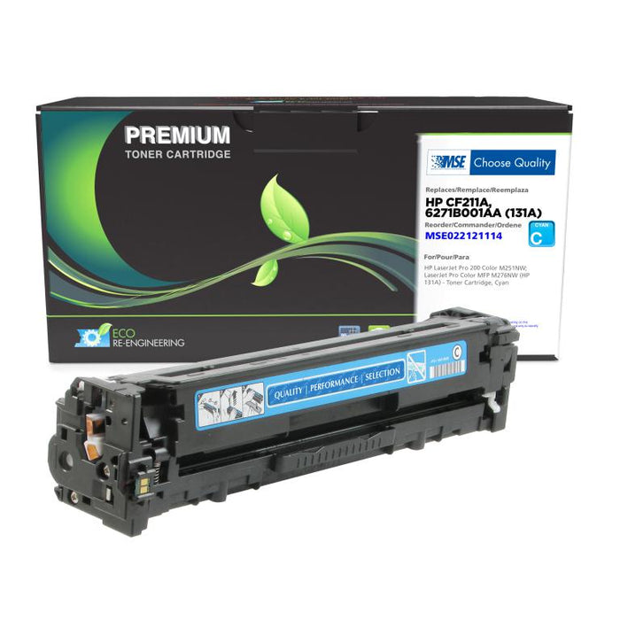 MSE Remanufactured Cyan Toner Cartridge for HP 131A (CF211A)