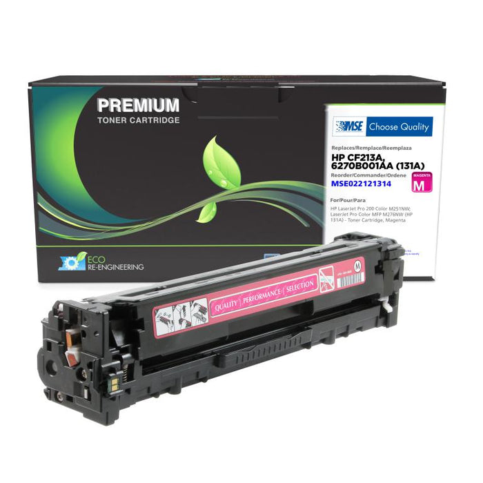 MSE Remanufactured Magenta Toner Cartridge for HP 131A (CF213A)