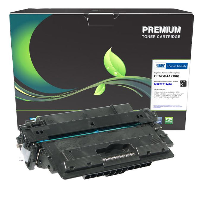 MSE Remanufactured High Yield Toner Cartridge for HP 14X (CF214X)