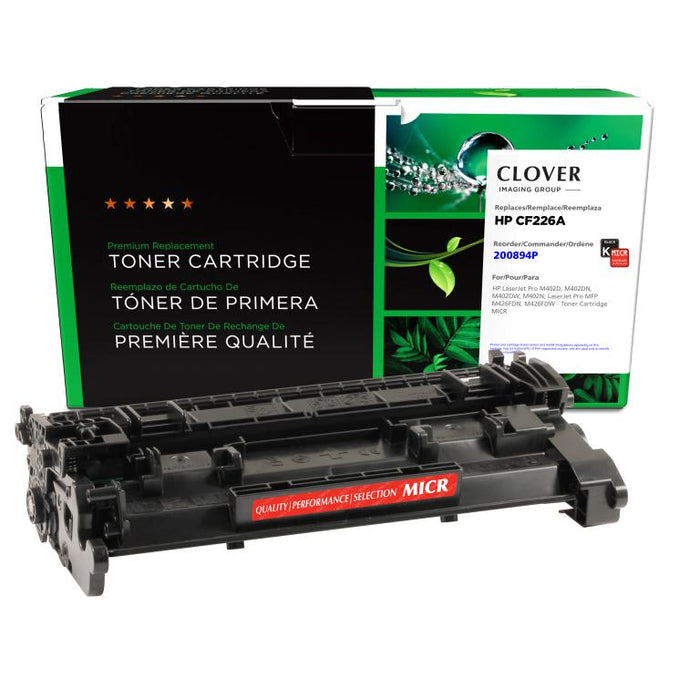 Clover Imaging Remanufactured MICR Toner Cartridge for HP CF226A
