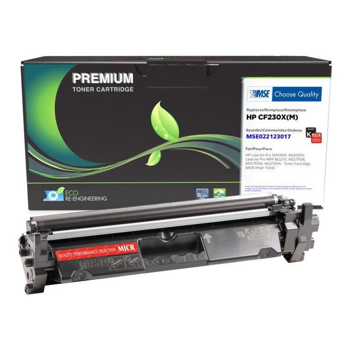 MSE Remanufactured High Yield MICR Toner Cartridge for HP CF230X, TROY 02-82029-001