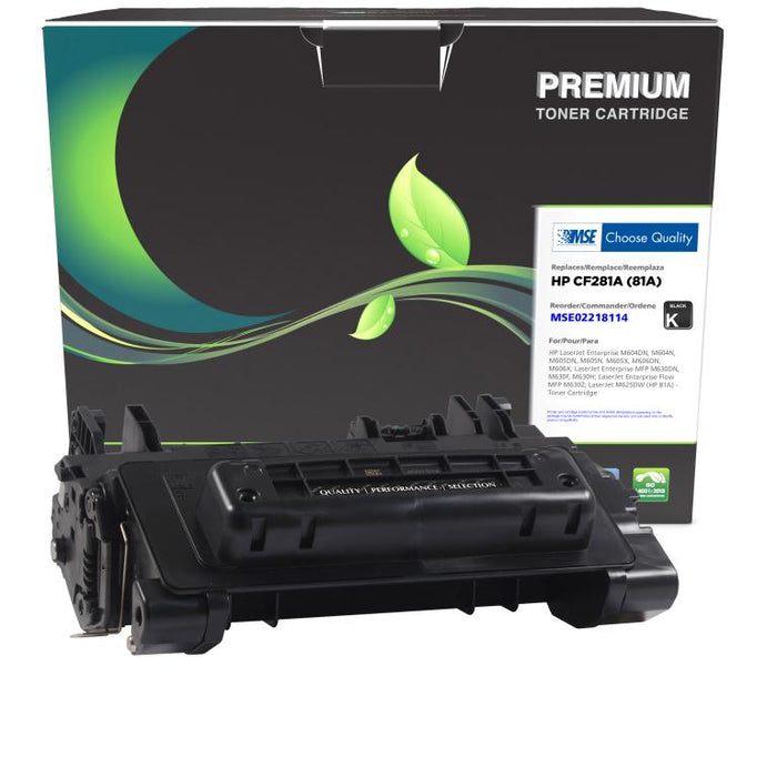 MSE Remanufactured Toner Cartridge for HP 81A (CF281A)
