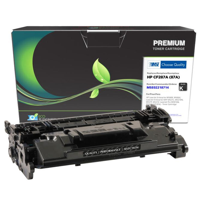 MSE Remanufactured Toner Cartridge for HP 87A (CF287A)