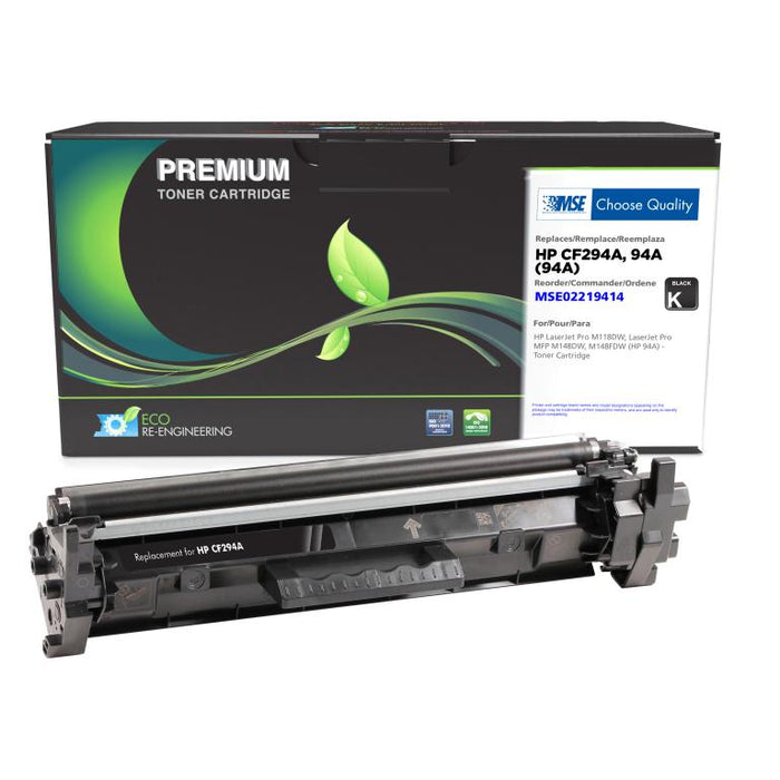 MSE Remanufactured Toner Cartridge for HP 94A (CF294A)